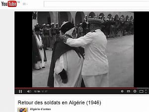 95 RETOUR DES SOLDATS EN ALGERIE 1946